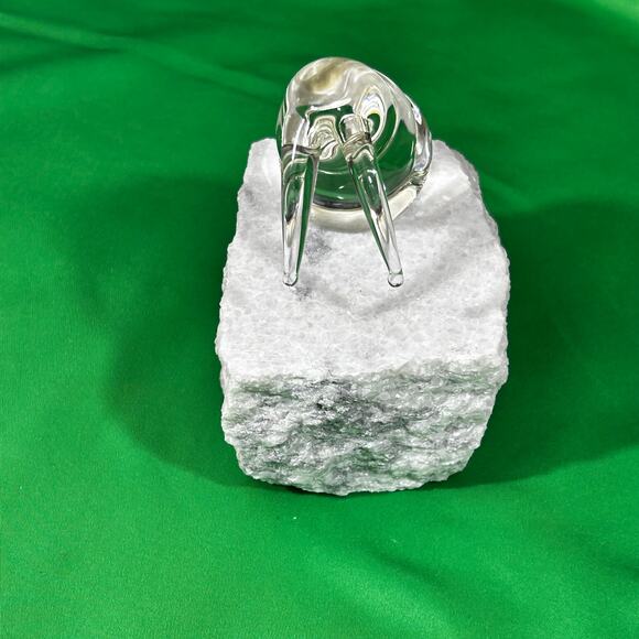 Walrus Figurine Glass "Tusks" Limited Edition #28 Handmade Chodirker & Price - Picture 5 of 9